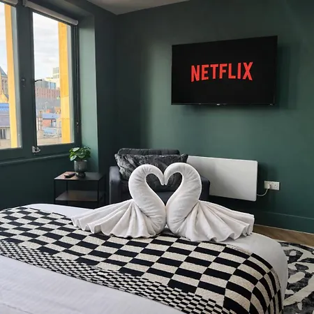 Stylish 1bd On The Headrow Ls1 & Parking Apartamento Leeds (West Yorkshire)