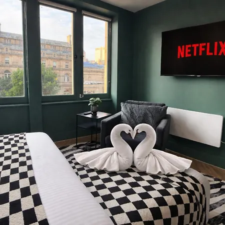 Stylish 1bd On The Headrow Ls1 & Parking *